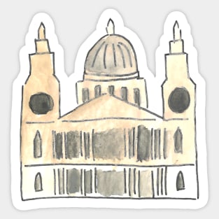 London Icons: St. Peter's Cathedral Basilica Sticker